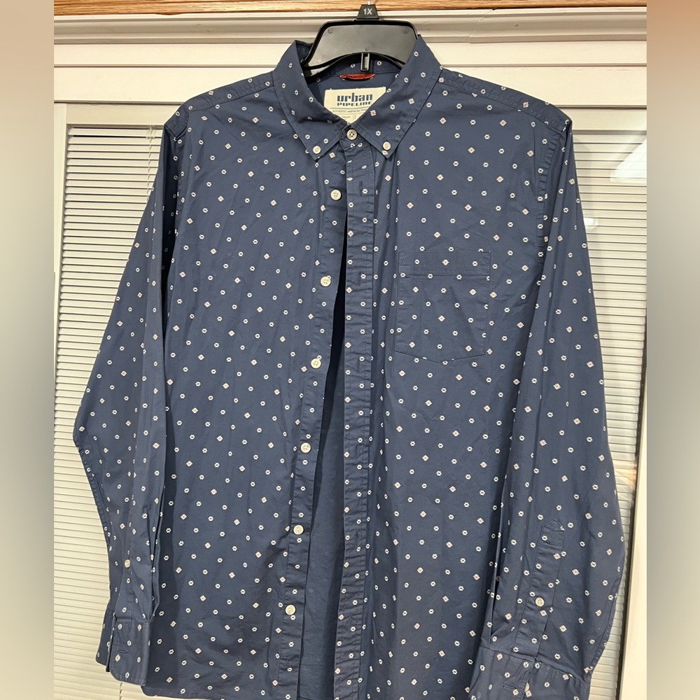 Urban Pipeline XL men’s button up dress shirt